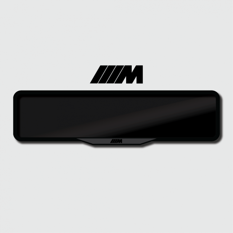 M sport number plate holder discount